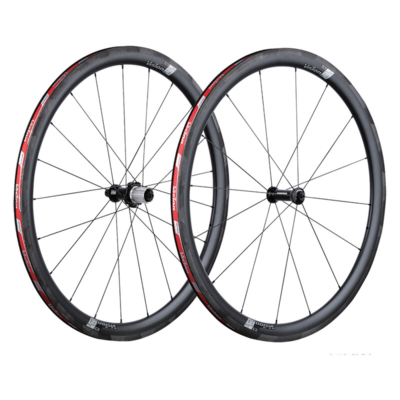 vision sc55 tl clincher wheelset
