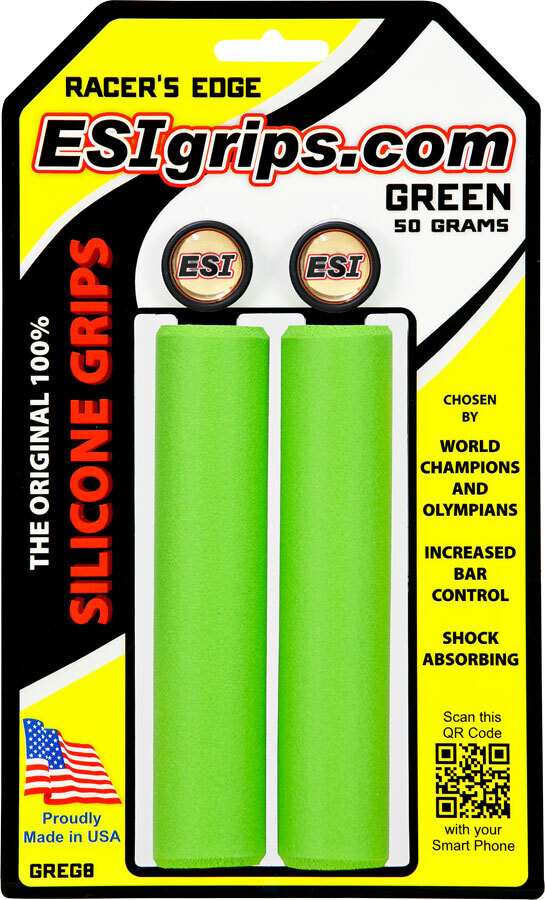 ESI Racer&#39;s Edge Grips - Green