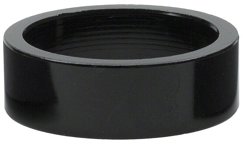 Wheels Manufacturing 10mm 1" Headset Spacer Black Each