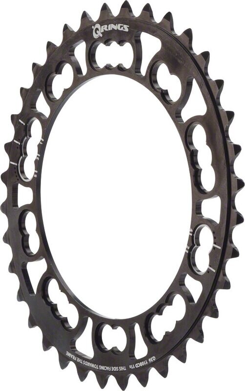 Rotor Q-Ring 110 x 5 BCD Five Oval Position Chainring: 34t inner for usewith 50t 33271