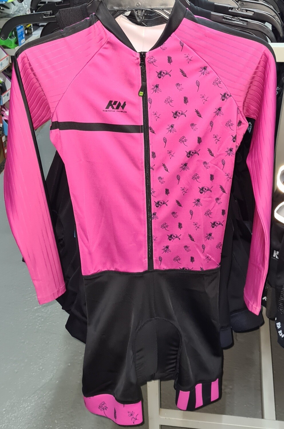Kamino Nuevo Skinsuits Purple Flowers XXS
