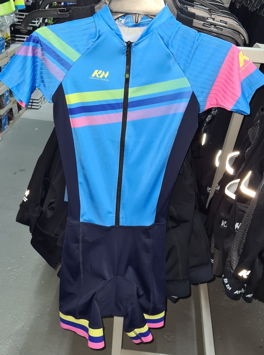 Kamino Nuevo Skinsuits Blue Rainbow XS