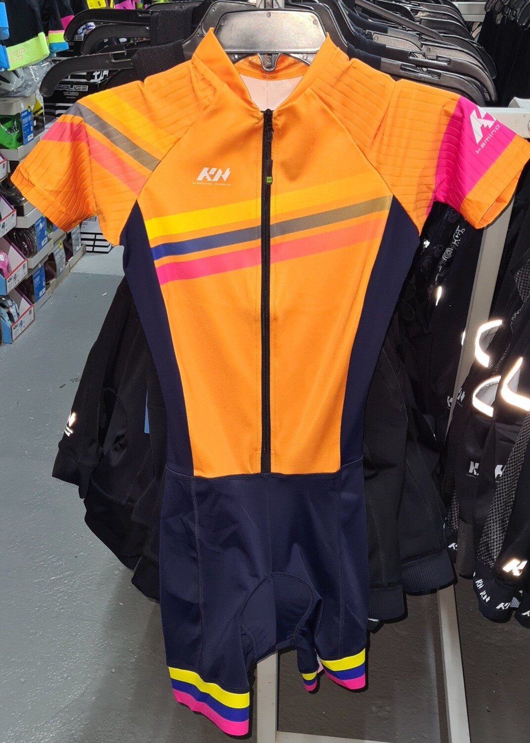 Kamino Nuevo Skinsuits Orange Rainbow XS