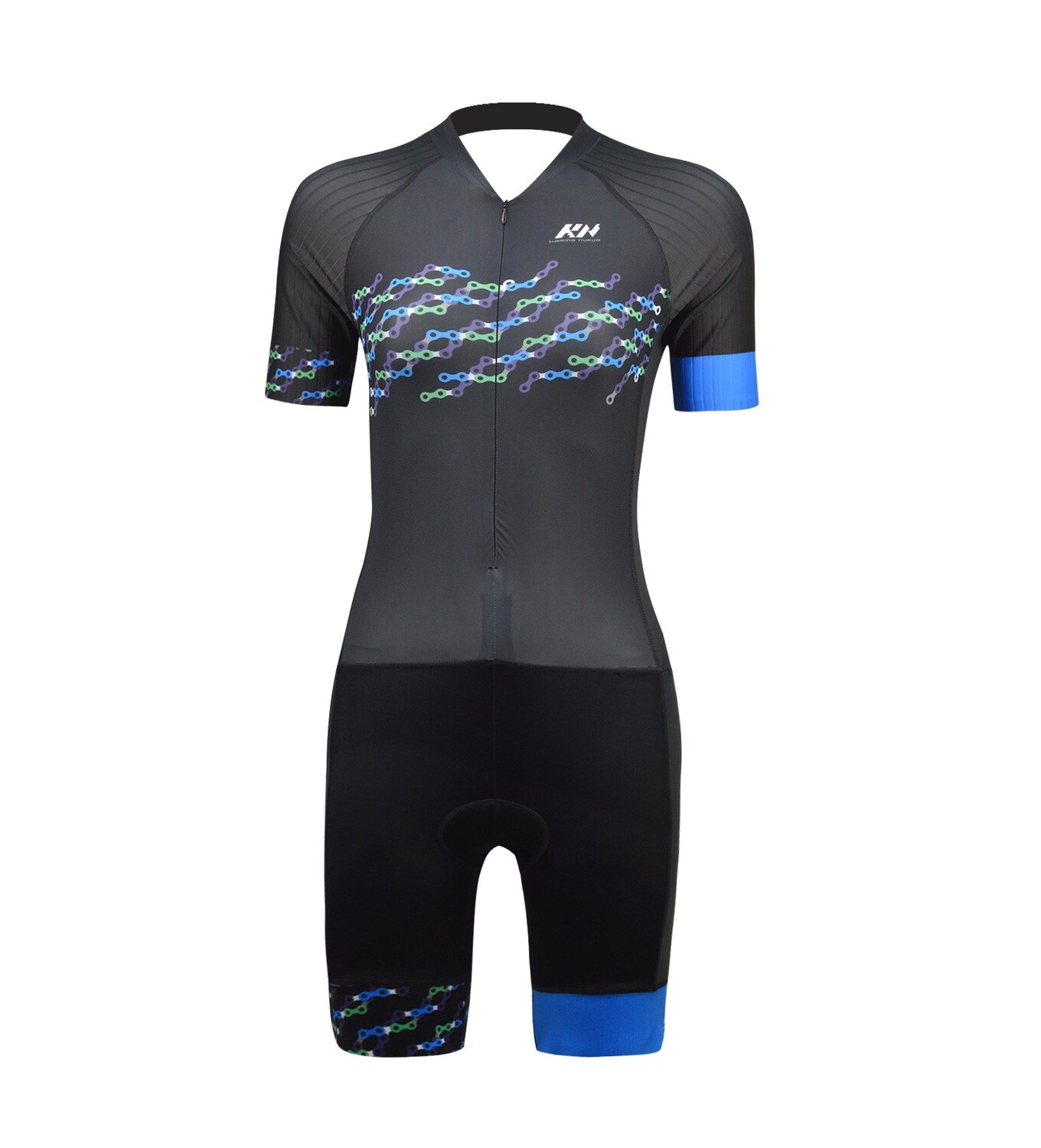 Kamino Nuevo Skinsuits Pro Cut Rainbow Chain XS