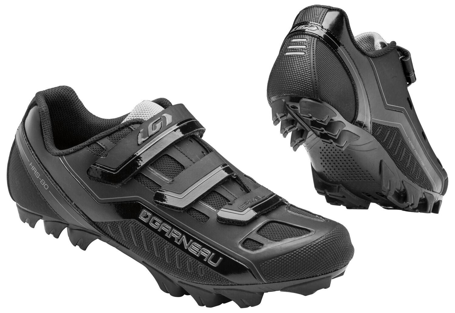 Louis Garneau Gravel Black 38 (5-us)