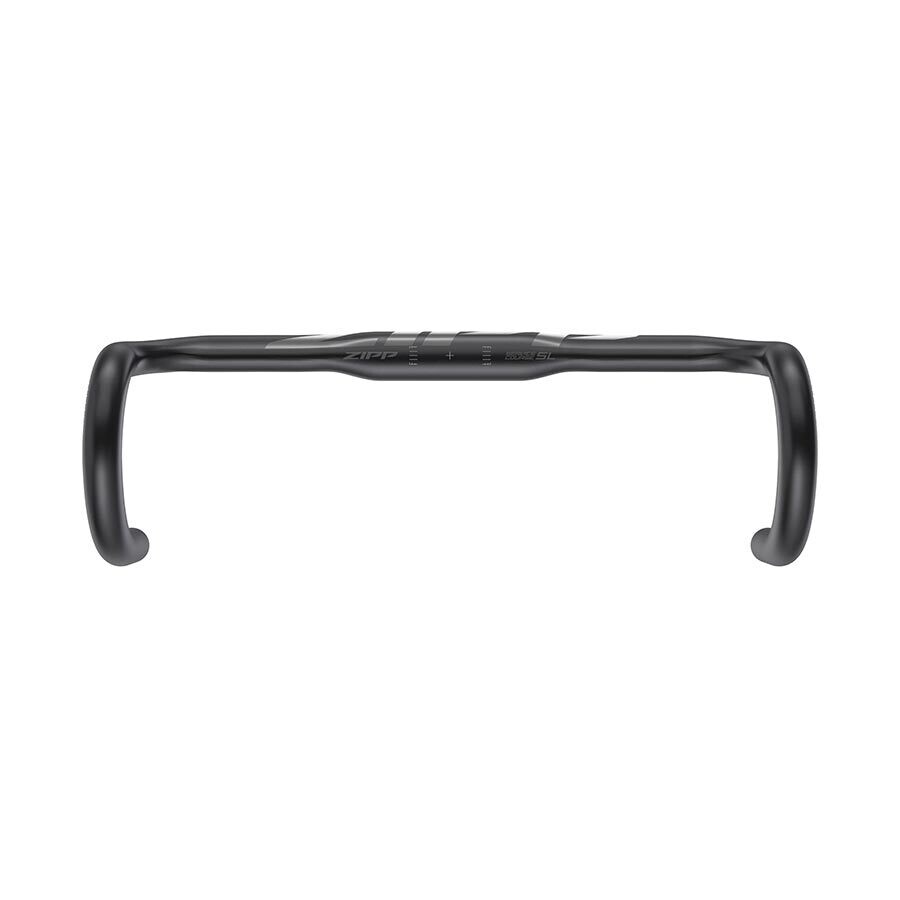 Zipp, Service Course SL-80 Ergo, Drop Handlebar, Diameter: 31.8mm, 440mm, Drop: 125mm, Reach: 80mm, Black