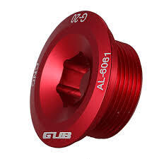 GUB G-20 Crank Bolts Fixing Crank Arm Bolt Cap Red