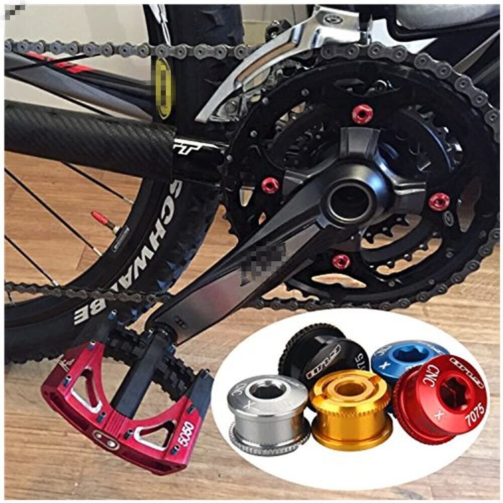 GUB Single Speed Chainrings Bolts 5pcs Color Black