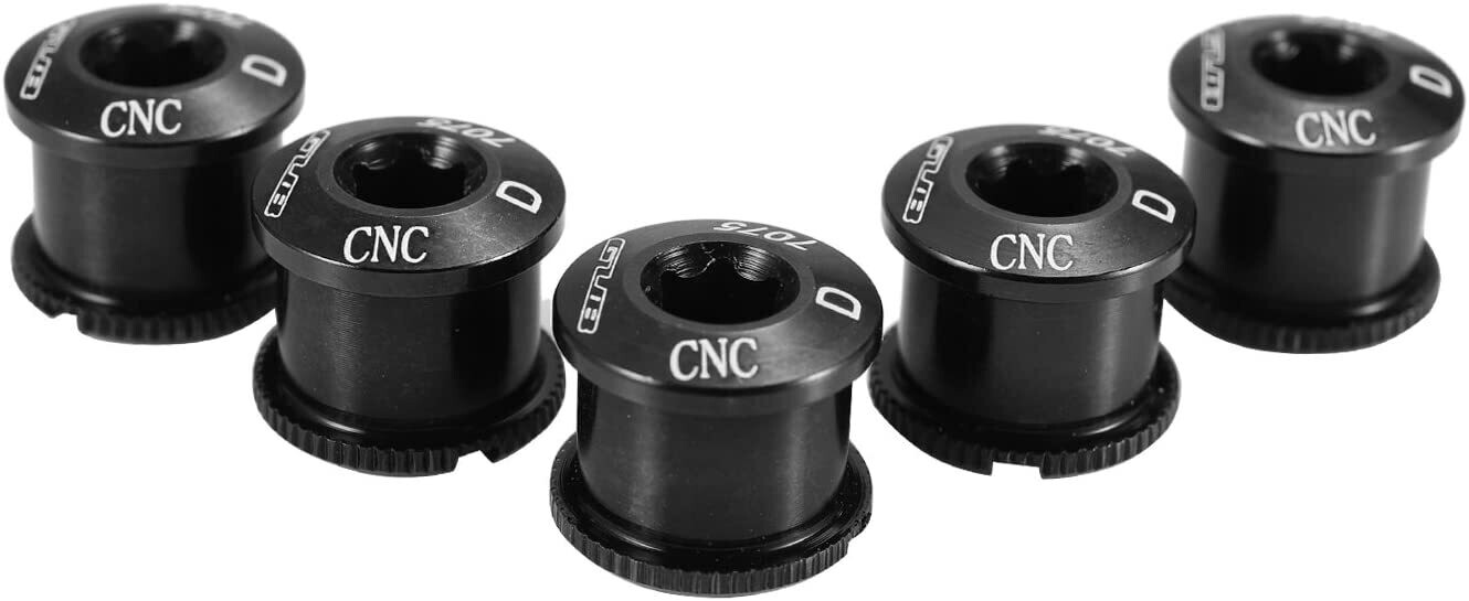 GUB Single Speed Chainrings Bolts 5pcs lot Black 