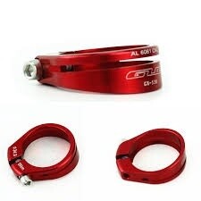 Gub Seat Post Clamp 31.8 Red 