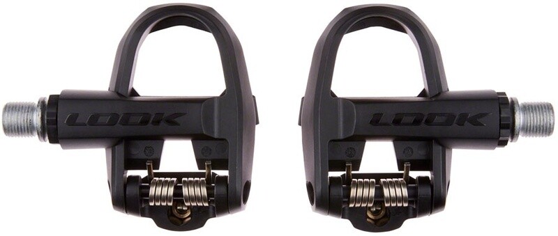 LOOK KEO CLASSIC 3 PLUS Pedals - Single Sided Clipless, Chromoly, 9/16", Black 