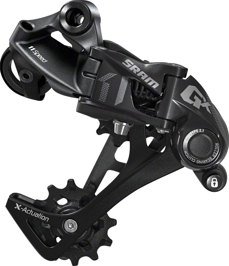 SRAM GX Rear Derailleur - 11 Speed, Long Cage, Black, 1x, With Clutch 