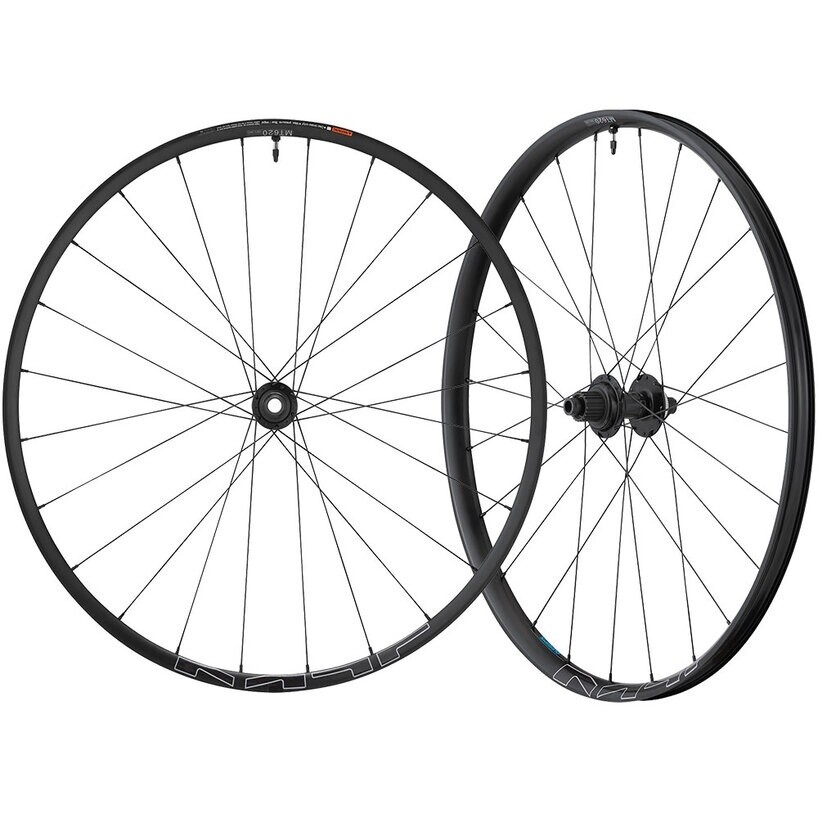 Shimano WHEEL, WH-MT620-B-29, F&amp;R:28H, FOR 12S, F:15/R:12MM E-THRU TUBELESS OLD:110/148MM, BLACK W/STD STICKER, CL DISC