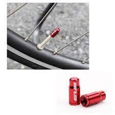 GUB Valve Cap Presta Valve Aluminum  Red 2pcs