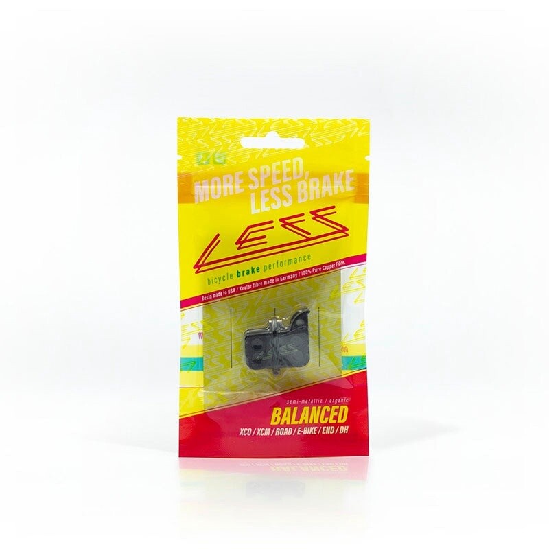 LESS 660 BALANCE BRAKE PAD FOR SRAM HYDRO RED22/FORCE/RIVAL/LEVEL 18