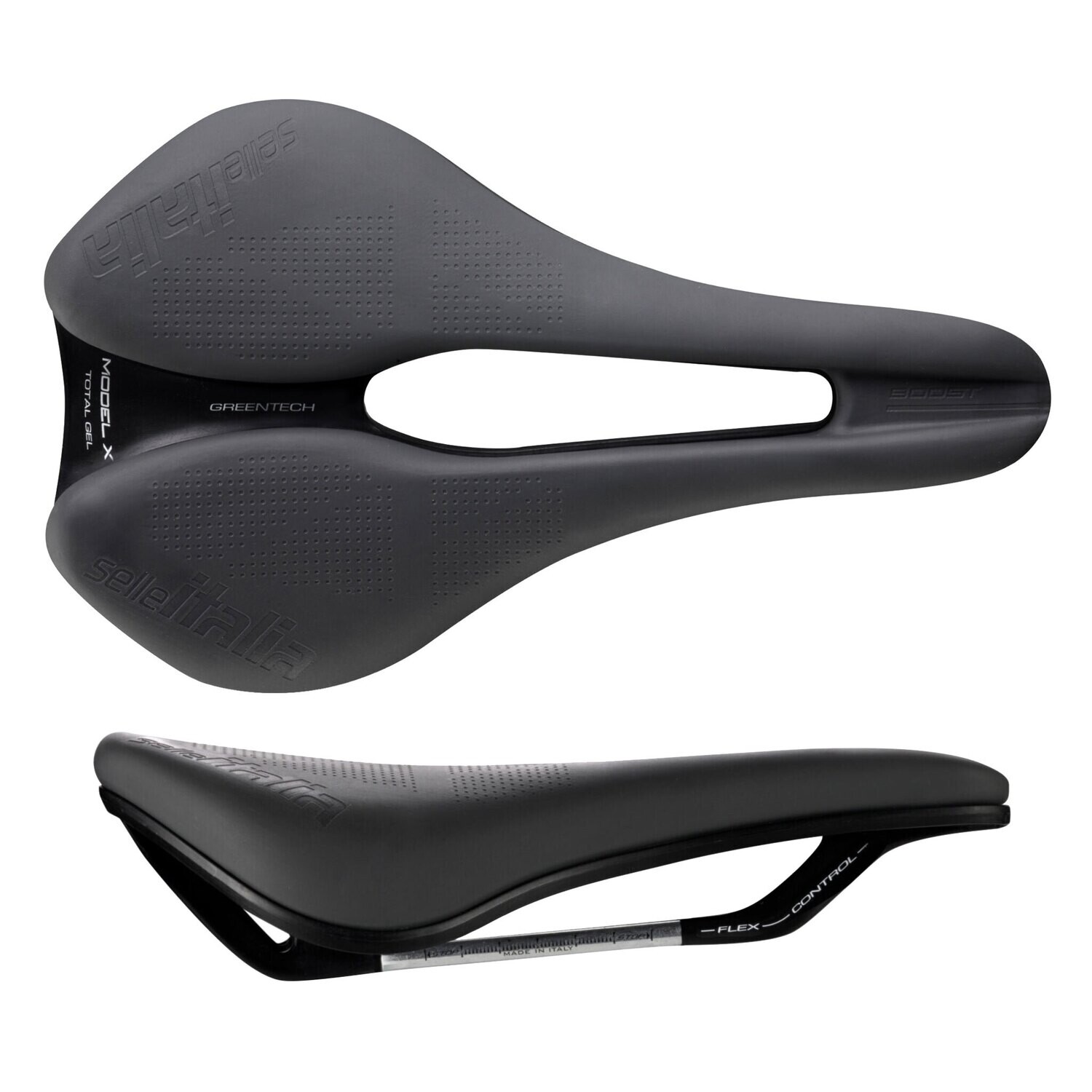 Selle Italia Model-X Comfort Plus Superflow Saddle, L3, Fec, Black