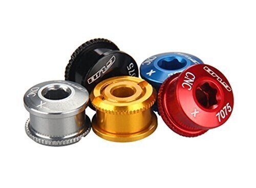 GUB Single Speed Chainrings Bolts 5pcs lot Red  Red 