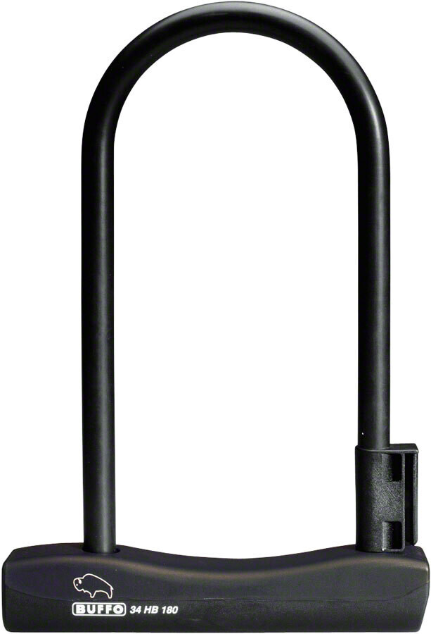 Abus Ultra 410 U-Lock - 3.9 x 5.5&quot;, Keyed, Black/Green, Includes bracket