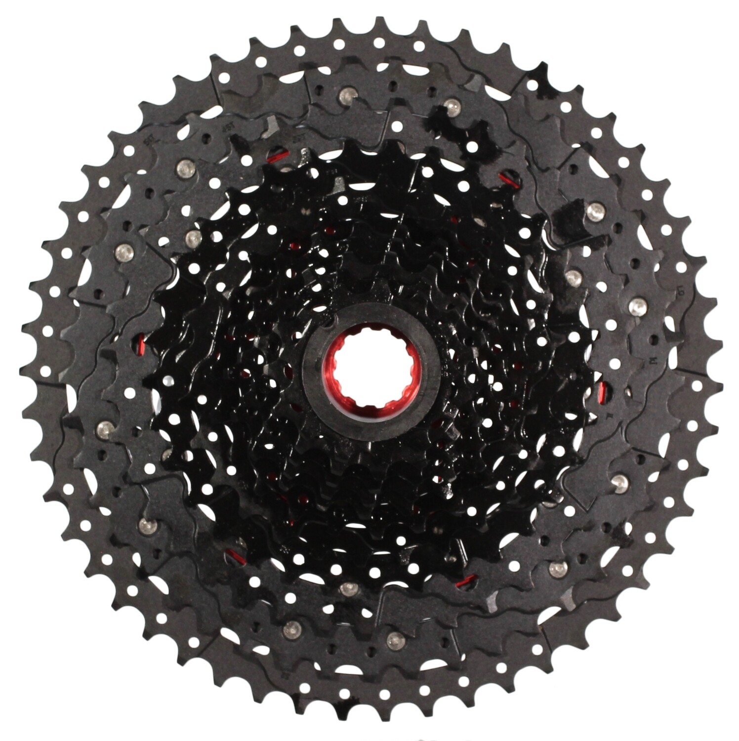 SunRace Cassette - 12-Speed, 11-51t, Black Chrome