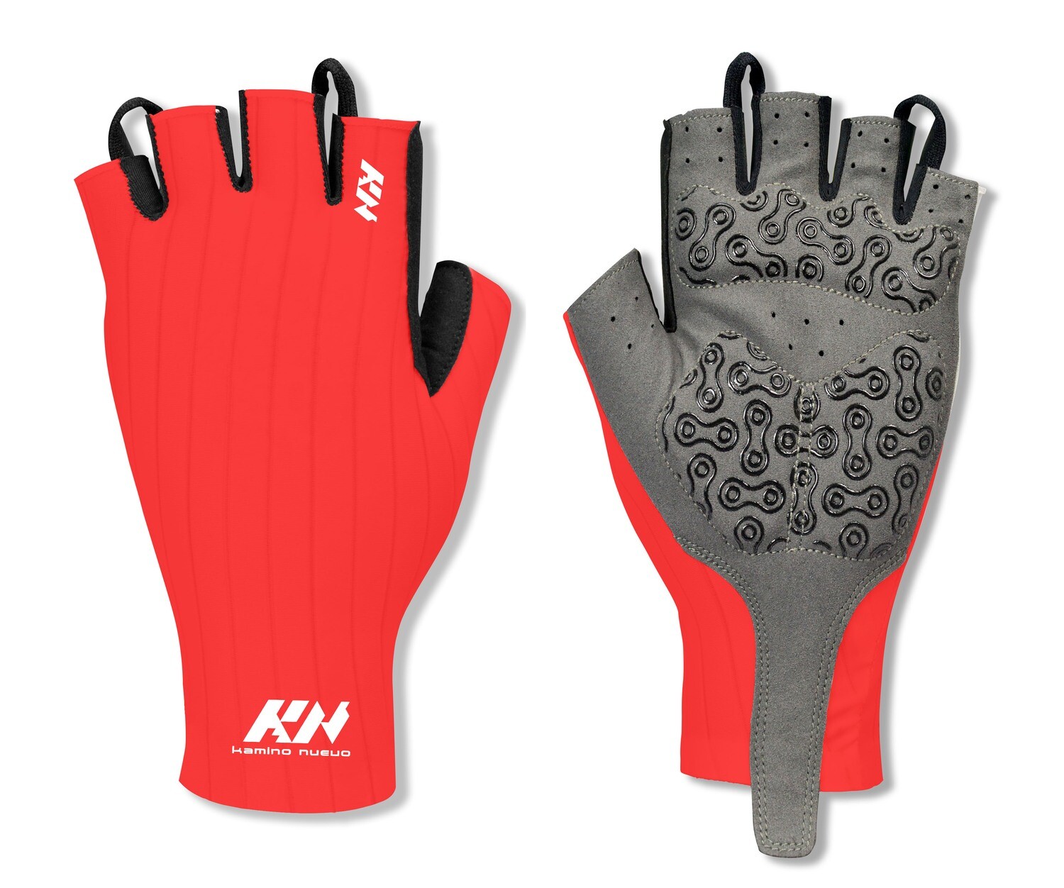 KAMINO NUEVO PRO Aero HALF FINGER RED S