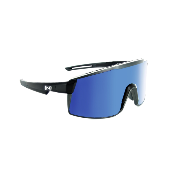 Optic Nerve Sunglasses FixieMAX Zaldaingerous Matte Black With Aluminum Grey Lens