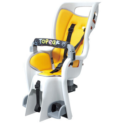 TOPEAK BABY SEAT II + DISC RACK, Yellow Pad