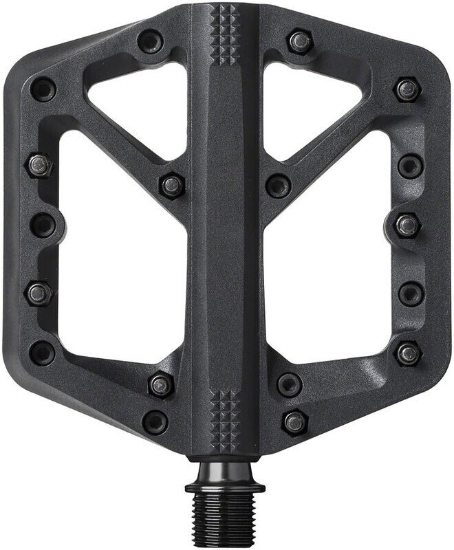 Crank Brothers Stamp 1 Pedals - Platform, Composite, 9/16", Black, Small