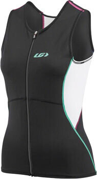 Garneau Tri Comp Multi-Sport Top - Black/Purple/Green, Sleeveless, Women's, 2X-Large
