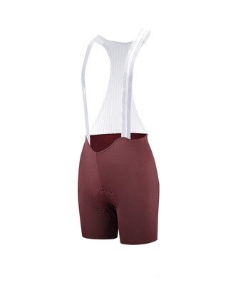 Kamino Nuevo Lazer Cut Pro Elite Bib Short Burgundy XXS
