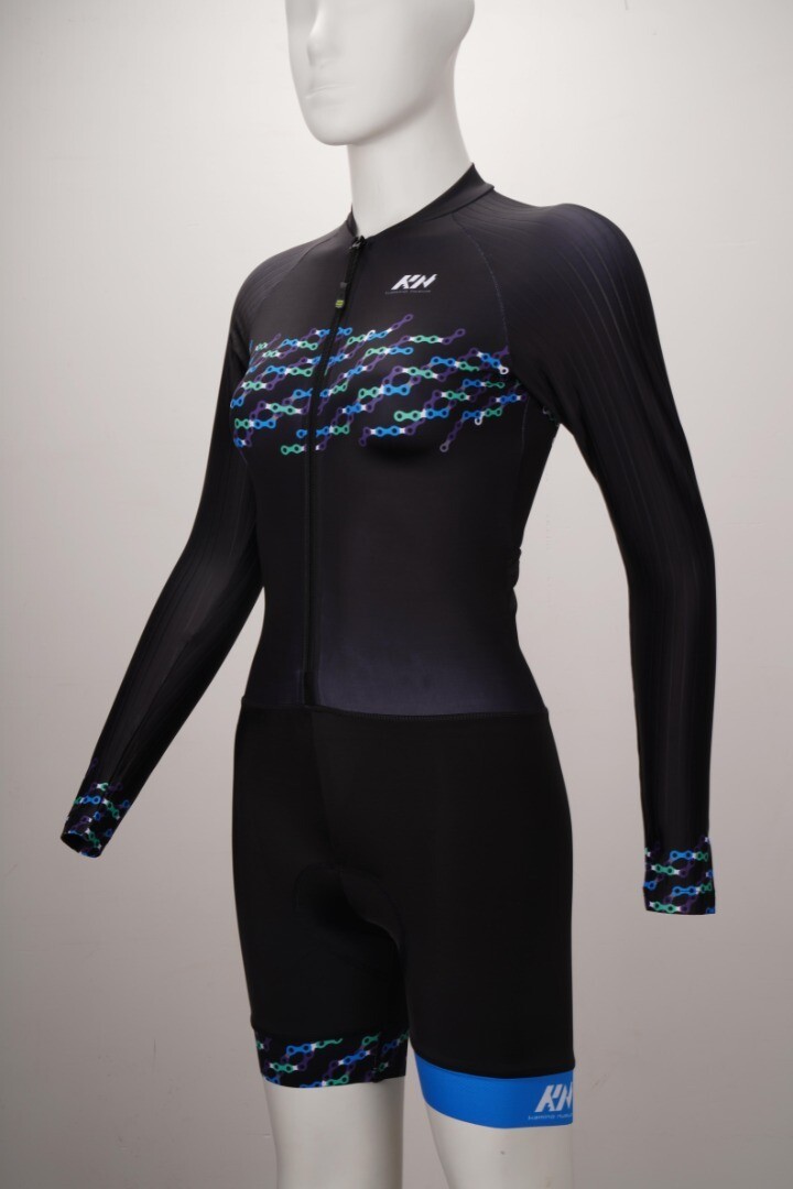Kamino Nuevo Skinsuits Pro Cut Rainbow Chain XXS