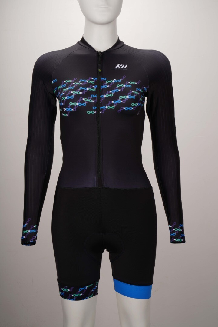 Kamino Nuevo Skinsuits Pro Cut Rainbow Chain XS