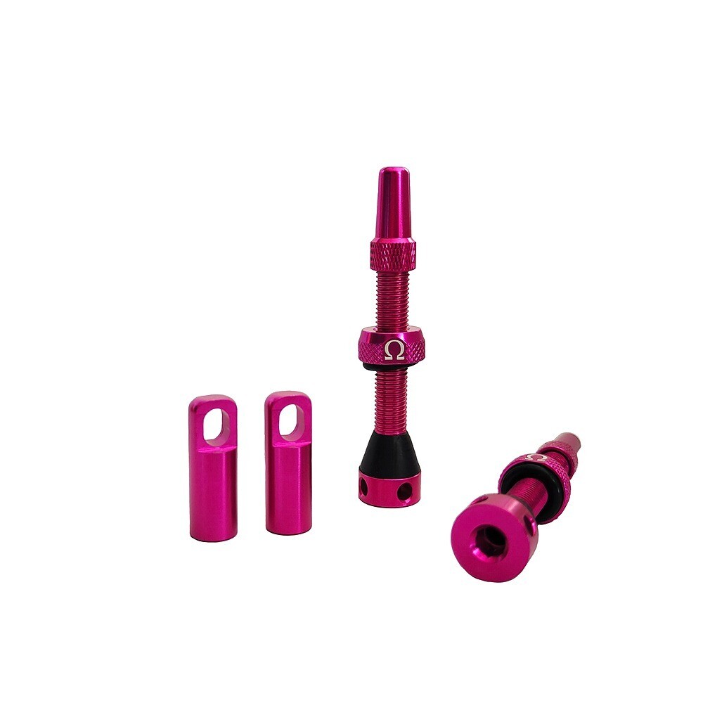 Omega Tubless Valve Pink 44mm