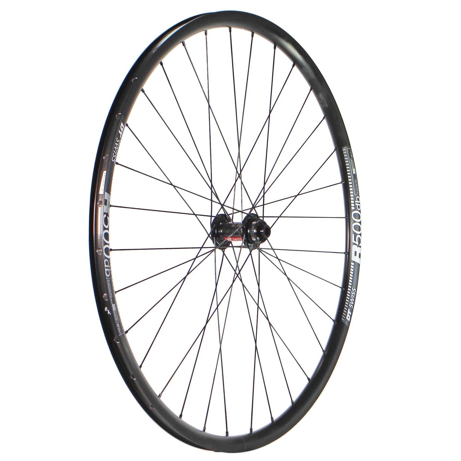 DT-Swiss R500 700c DT 370 CL 12x100 TA front wheel