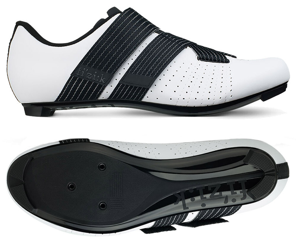 Fizik Tempo Powerstrap R5 Road Shoe - white/black 42