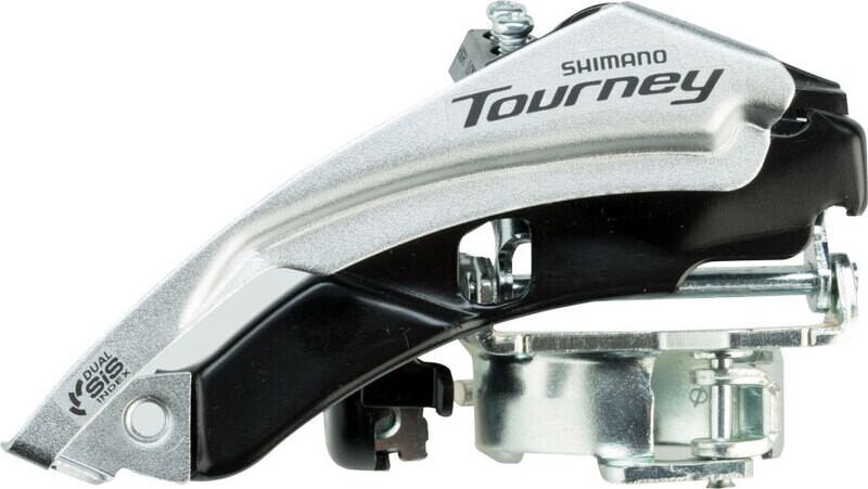 Shimano Tourney FD-TY500 6/7-Speed Triple Top-Swing Dual-Pull Front Derailleur