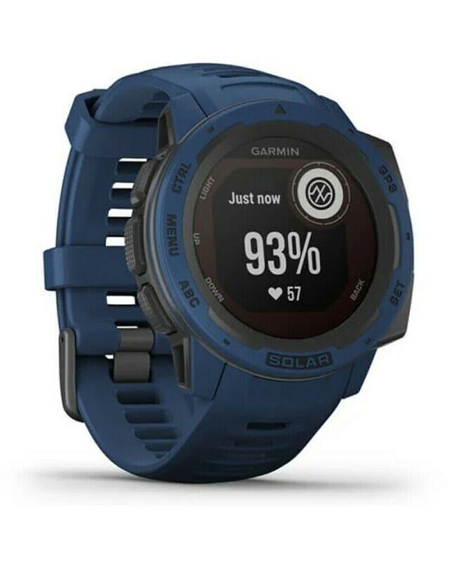 Garmin Instinct Solar Watch GPS , Tidal Blue