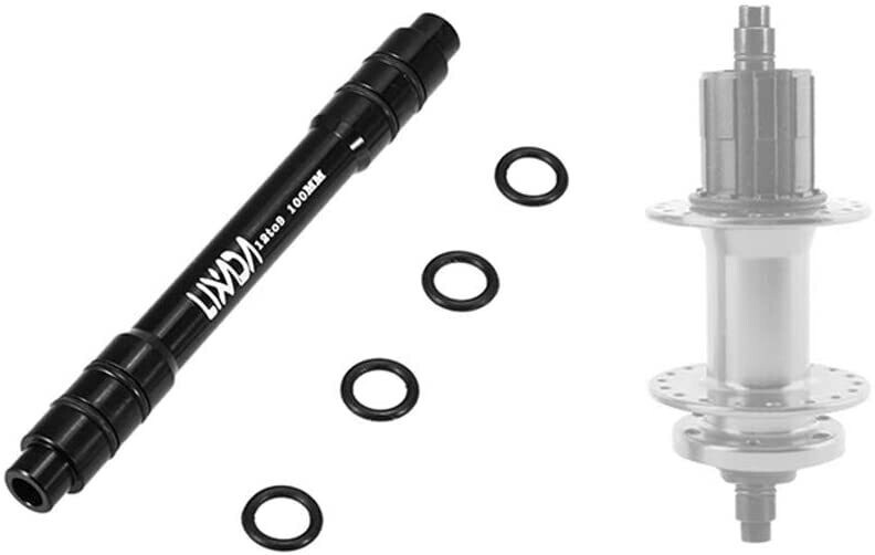 Omega MTB Bike QR Adapter 12mm to 9mm Thru Axle 100mm
