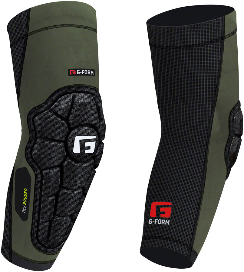 G-Form Pro Rugged Elbow Guards - Army Green, Large