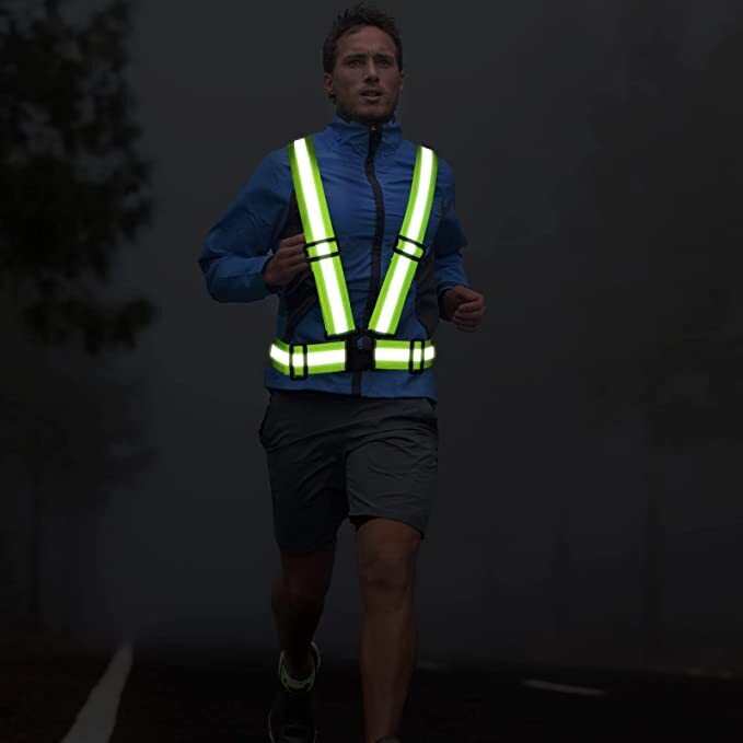 Omega Reflective Vest Safety & High Visibility for Running or Outdoor