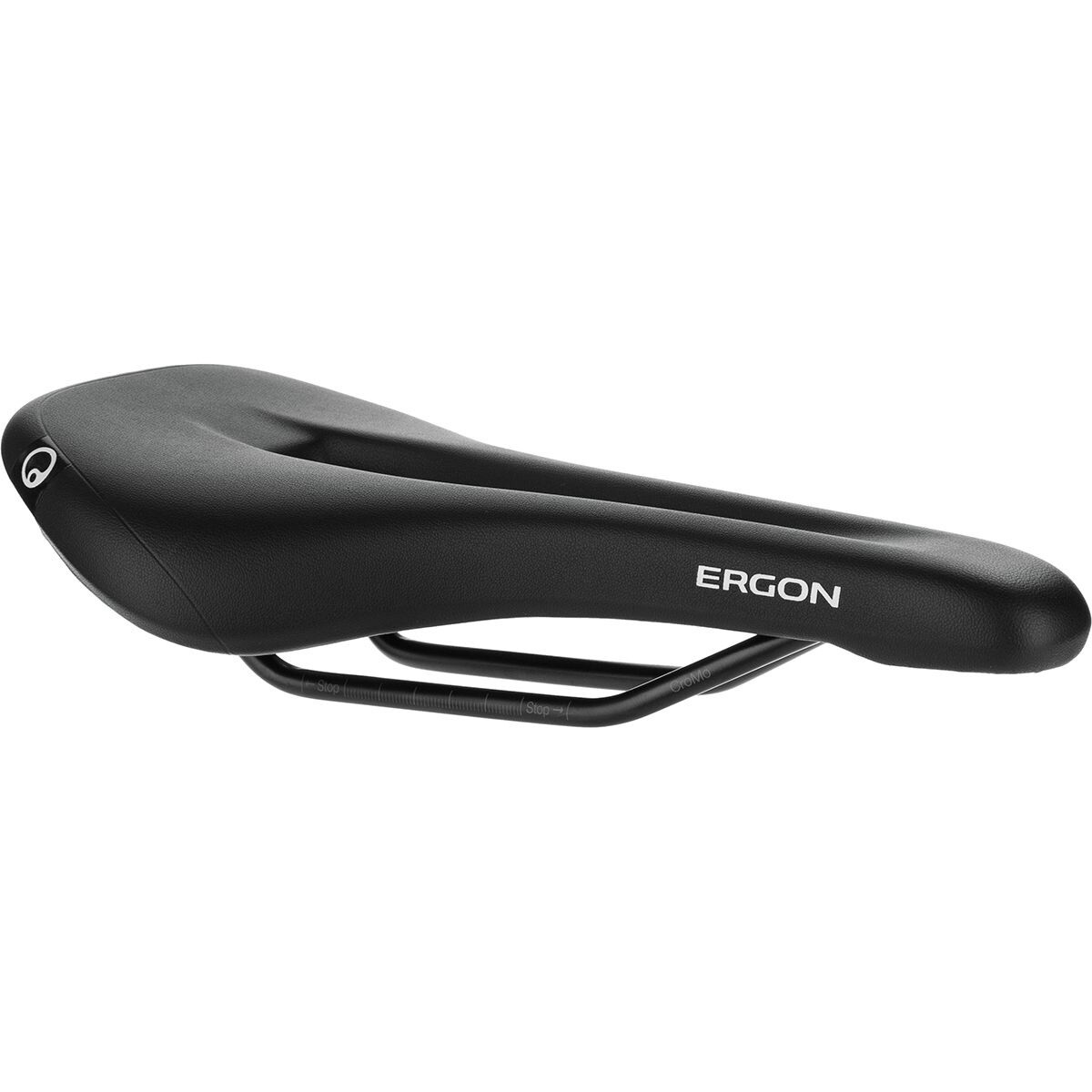 Ergon SM Sport Saddle - Chromoly, Black, Men&#39;s, Medium/Large