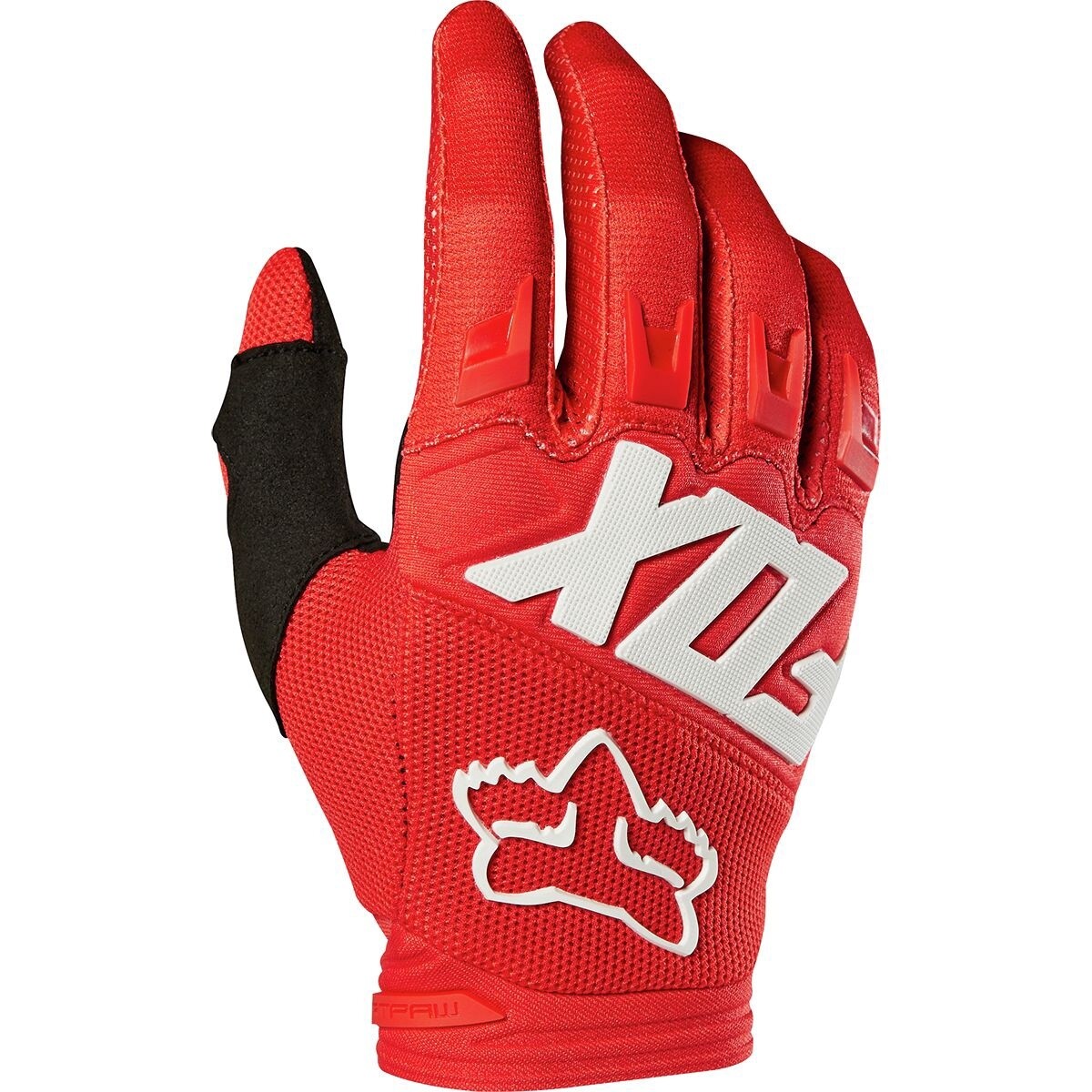Fox Racing Dirtpaw Race Men&#39;s Full Finger Glove: Red 2XL MFOX9590