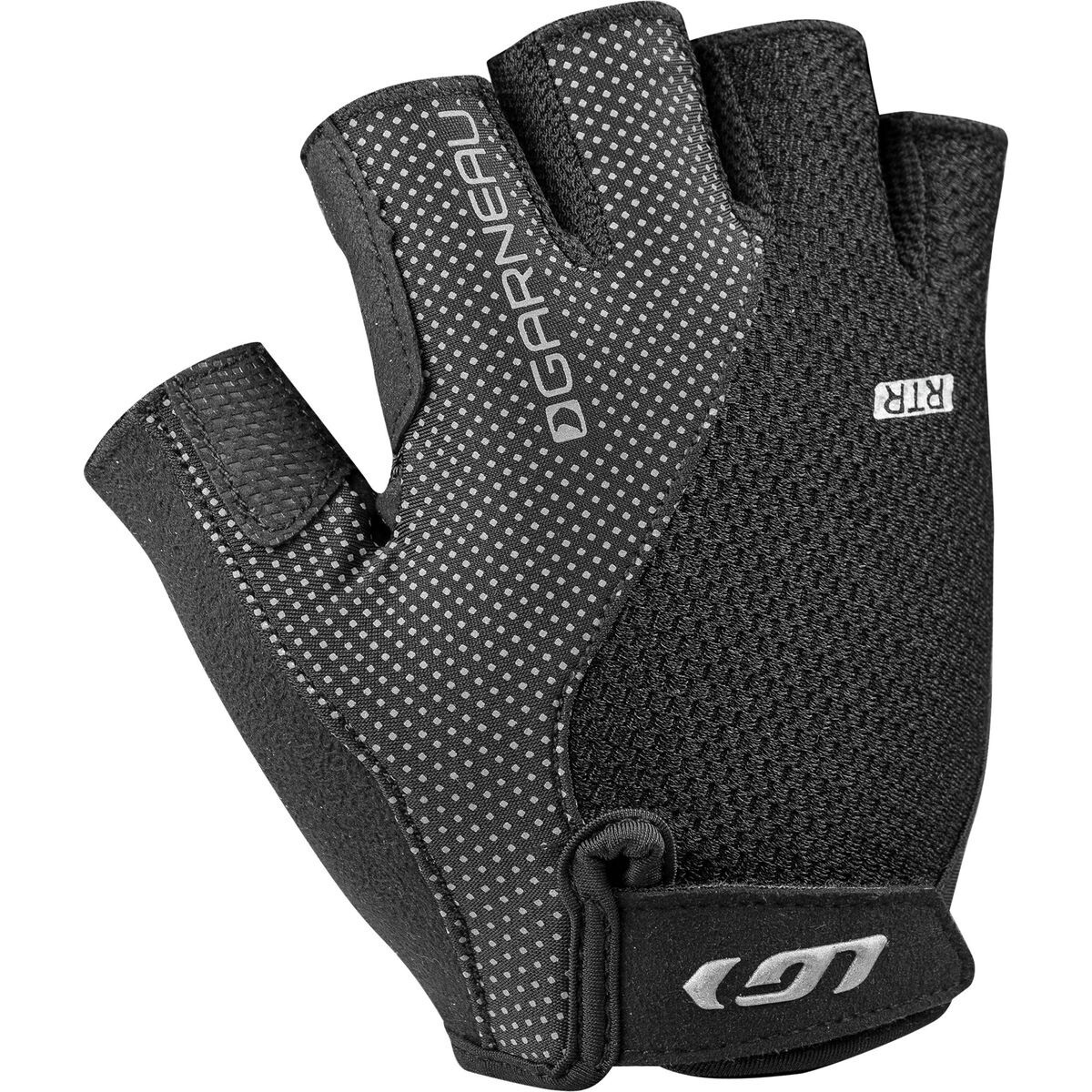 Garneau Air Gel + RTR Men&#39;s Glove: Black MD MLG5524