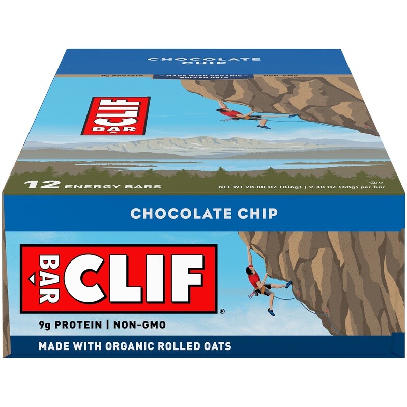 Clif Bar Original: Chocolate Chip Crunch Box of 12 MCLIF982