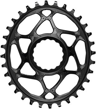 absoluteBLACK Oval Narrow-Wide Direct Mount Chainring - 32t, CINCH Direct Mount, 3mm Offset, Black