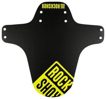 RockShox MTB Fork Fender Black with Neon Yellow Print EROCKSHOX01