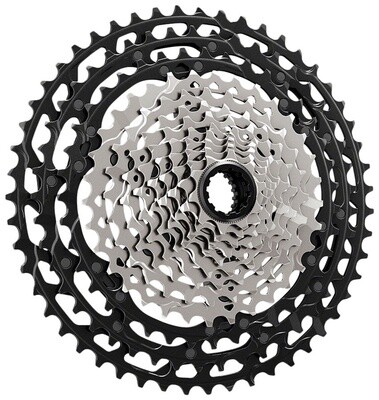 Shimano XTR CS-M9100-12 Cassette - 12-Speed, 10-51t, Black/Gray, Micro Spline