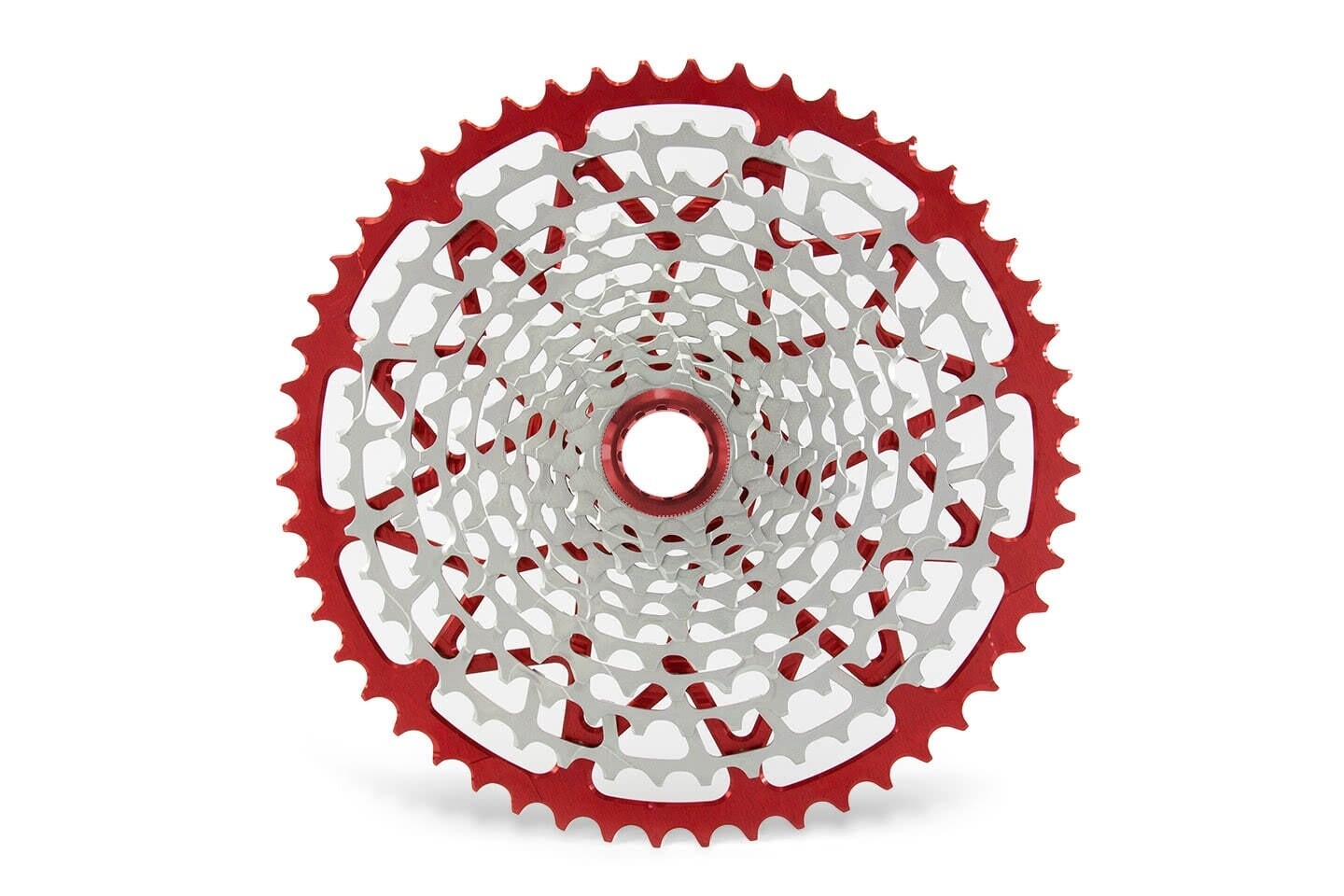 Garbaruk 12-speed cassette (Shimano Micro Spline freehub) RED