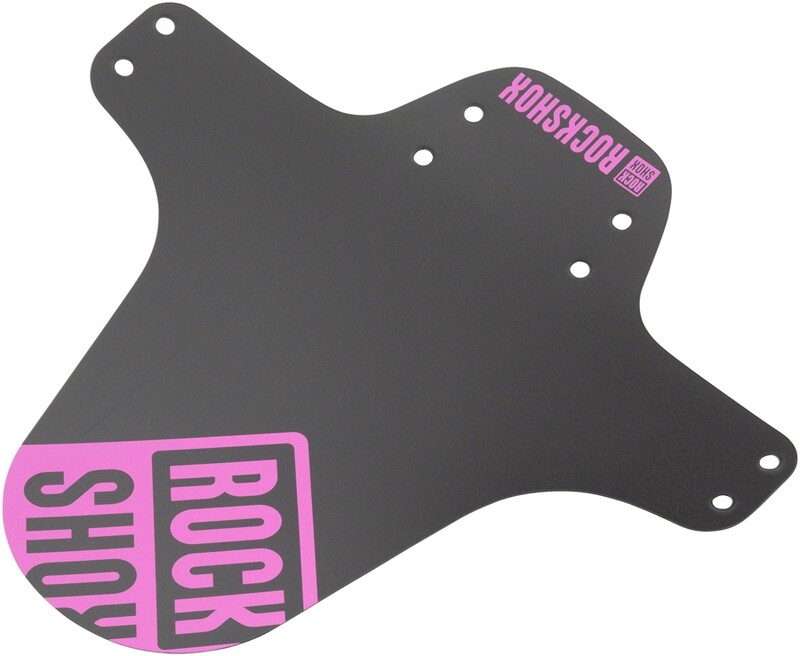 RockShox MTB Fender Black with Fuschia Print