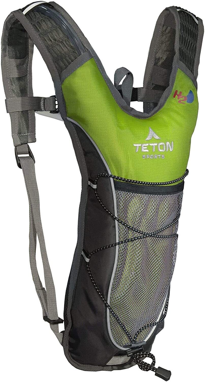 Omega Teton Hydration Pack; 2Liter Hydration Backpack Green