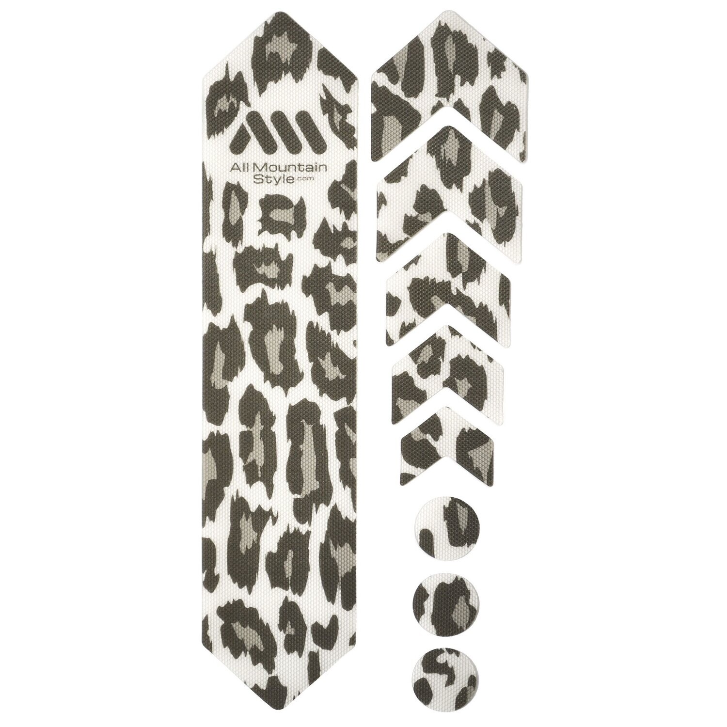 All Mountain Style Basic Honeycomb Frame Guard, Clear/Cheetah